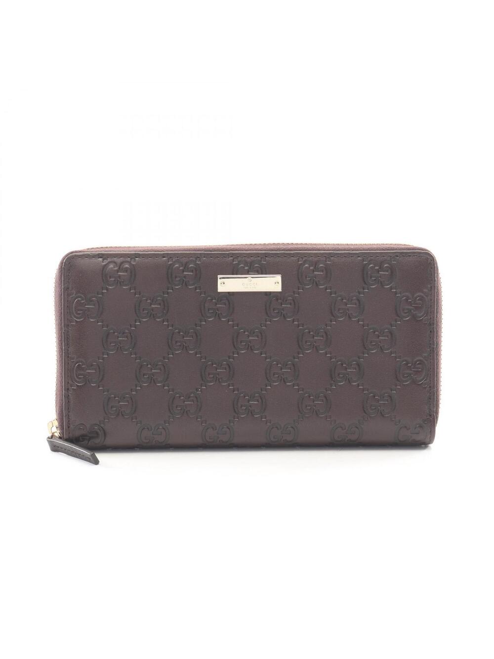 Gucci Gg Canvas Around Zipper Long #308075G50B